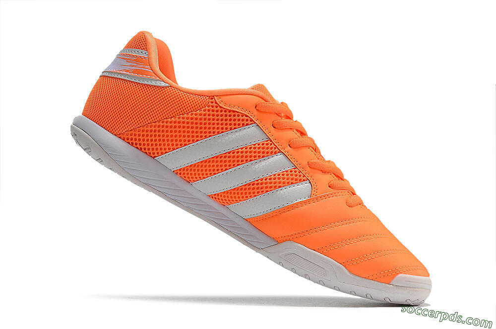 Adidas Top Sala IC Low-Tops Football Shoes - Orange/White 4
