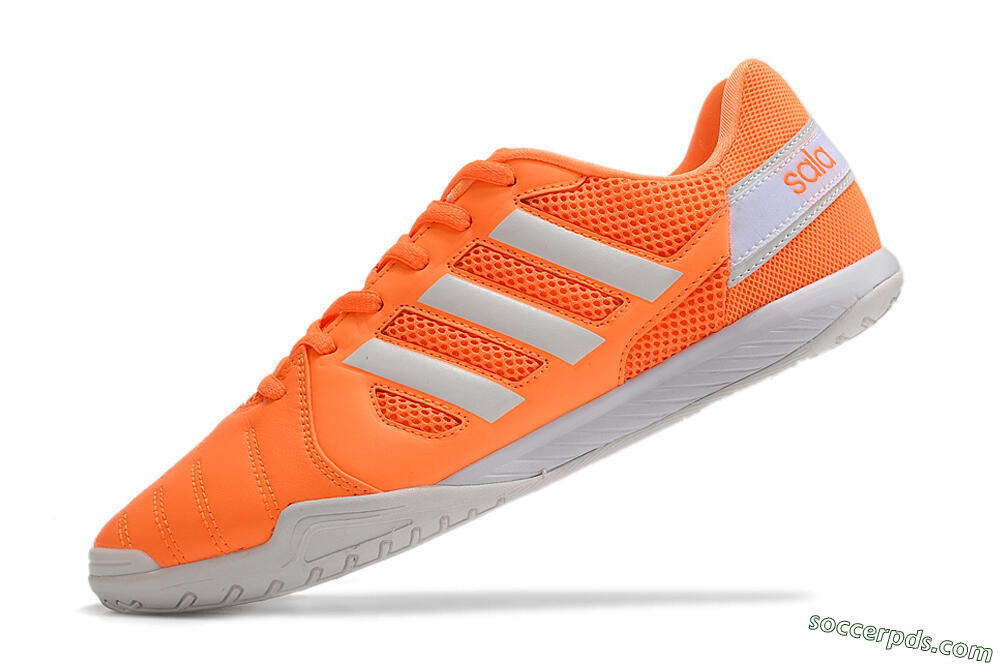 Adidas Top Sala IC Low-Tops Football Shoes - Orange/White 5