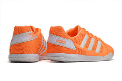 Adidas Top Sala IC Low-Tops Football Shoes - Orange/White