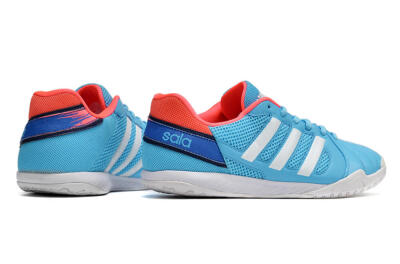 Adidas Top Sala IC Low-Tops Football Shoes - Jade/Red/Blue