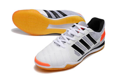 Adidas Top Sala IC Low-Tops Football Shoes - White/Black/Red