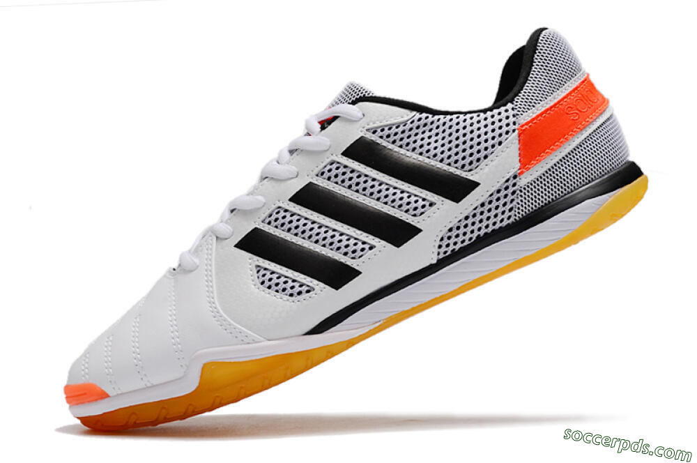 Adidas Top Sala IC Low-Tops Football Shoes - White/Black/Red 5