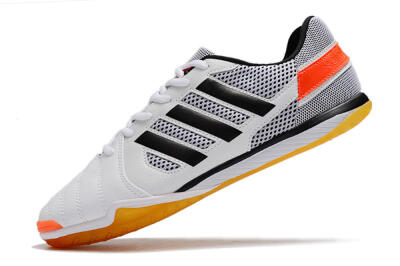 Adidas Top Sala IC Low-Tops Football Shoes - White/Black/Red