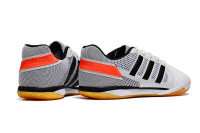 Adidas Top Sala IC Low-Tops Football Shoes - White/Black/Red