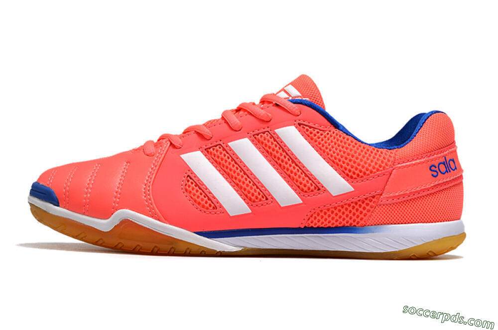 Adidas Top Sala IC Low-Tops Football Shoes - Pink/White/Blue 2