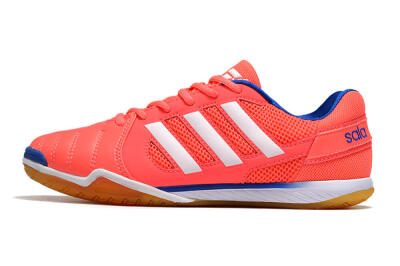 Adidas Top Sala IC Low-Tops Football Shoes - Pink/White/Blue