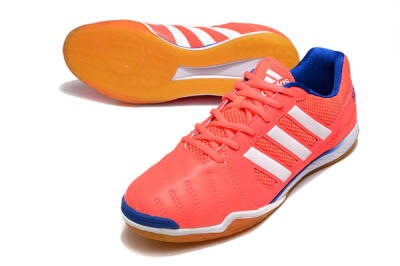 Adidas Top Sala IC Low-Tops Football Shoes - Pink/White/Blue