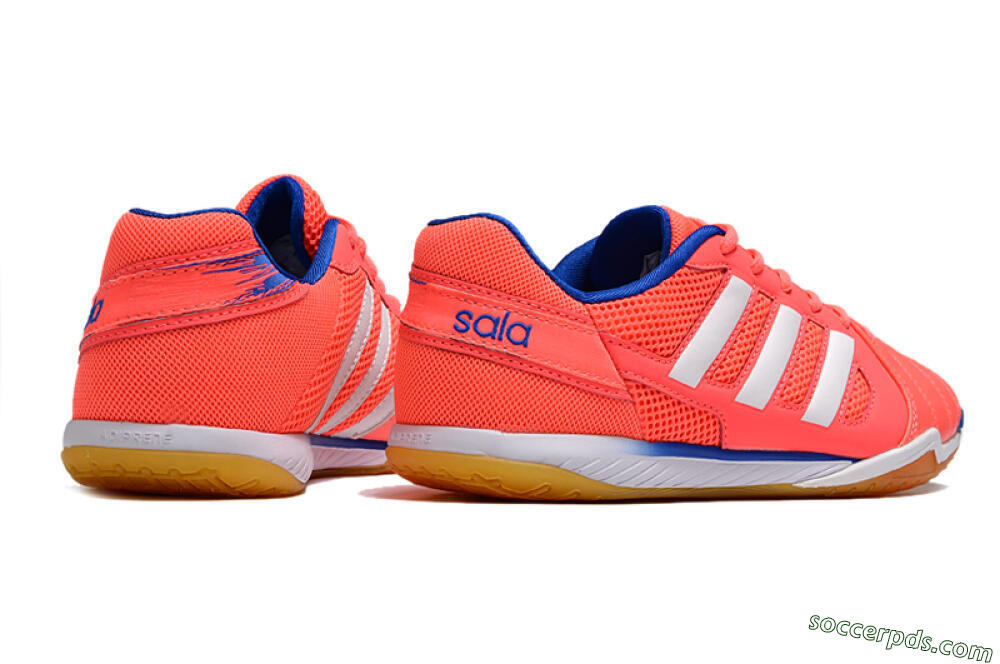 Adidas Top Sala IC Low-Tops Football Shoes - Pink/White/Blue 6