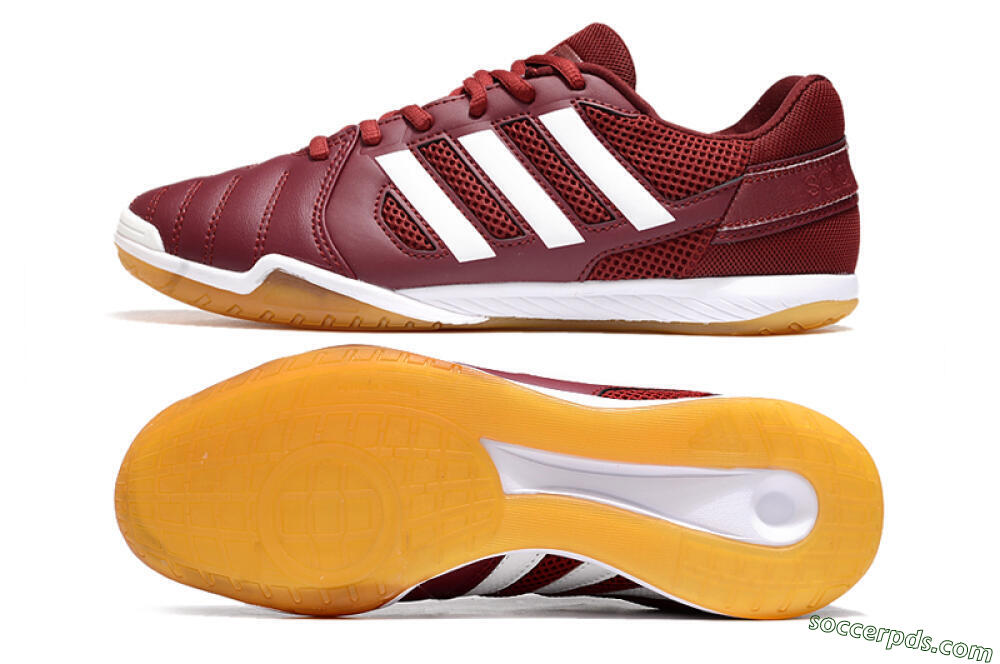 Adidas Top Sala IC Low-Tops Football Shoes - Red/White 0