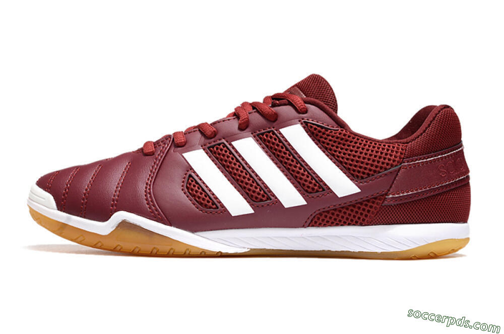 Adidas Top Sala IC Low-Tops Football Shoes - Red/White 2