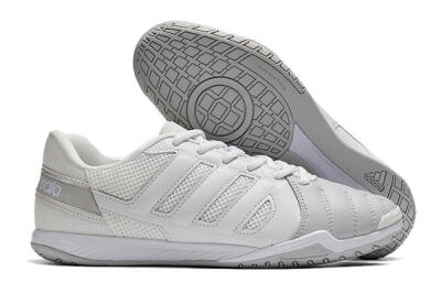 Adidas Top Sala IC Low-Tops Football Shoes - White/Grey