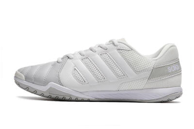 Adidas Top Sala IC Low-Tops Football Shoes - White/Grey