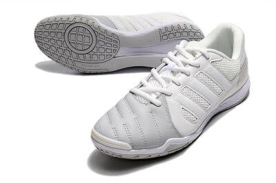 Adidas Top Sala IC Low-Tops Football Shoes - White/Grey
