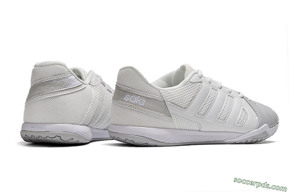 Adidas Top Sala IC Low-Tops Football Shoes - White/Grey 6