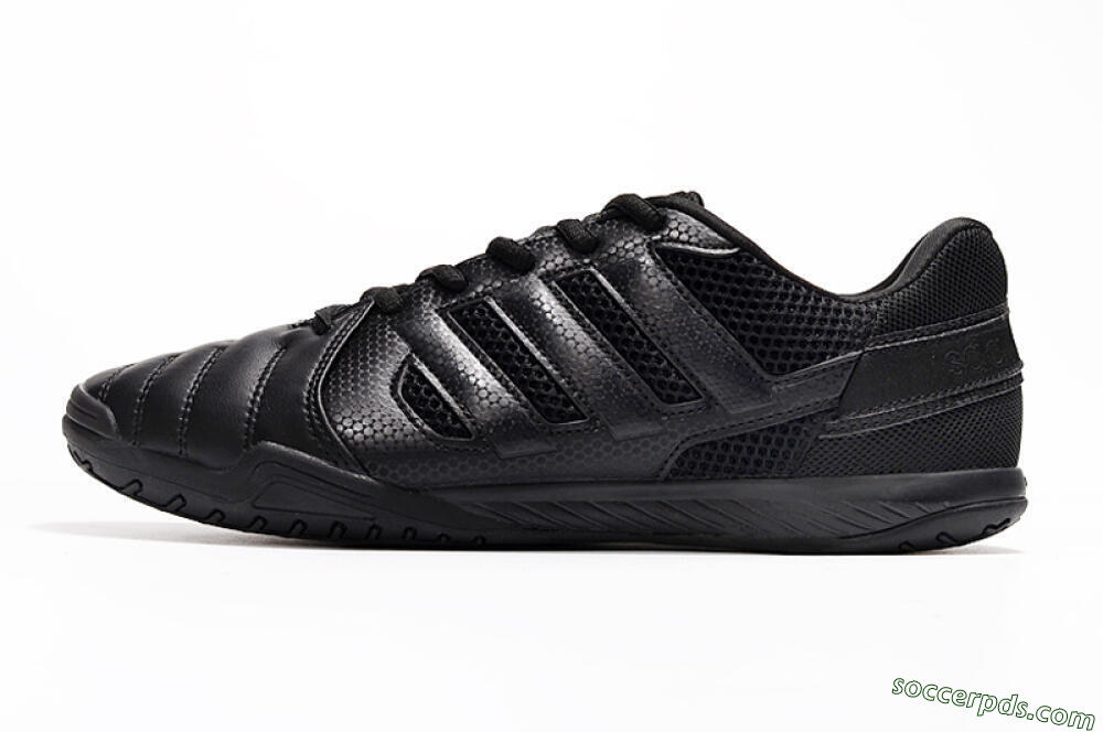 Adidas Top Sala IC Low-Tops Football Shoes - Black/Black 2