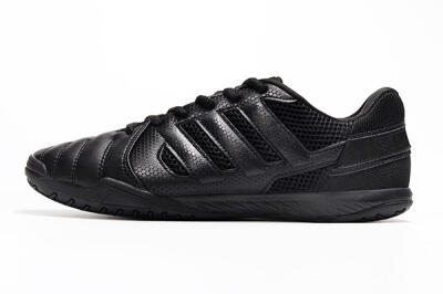 Adidas Top Sala IC Low-Tops Football Shoes - Black/Black