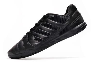 Adidas Top Sala IC Low-Tops Football Shoes - Black/Black