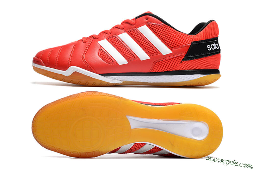 Adidas Top Sala IC Low-Tops Football Shoes - Red/White/Black 0