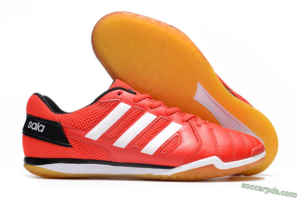 Adidas Top Sala IC Low-Tops Football Shoes - Red/White/Black 1