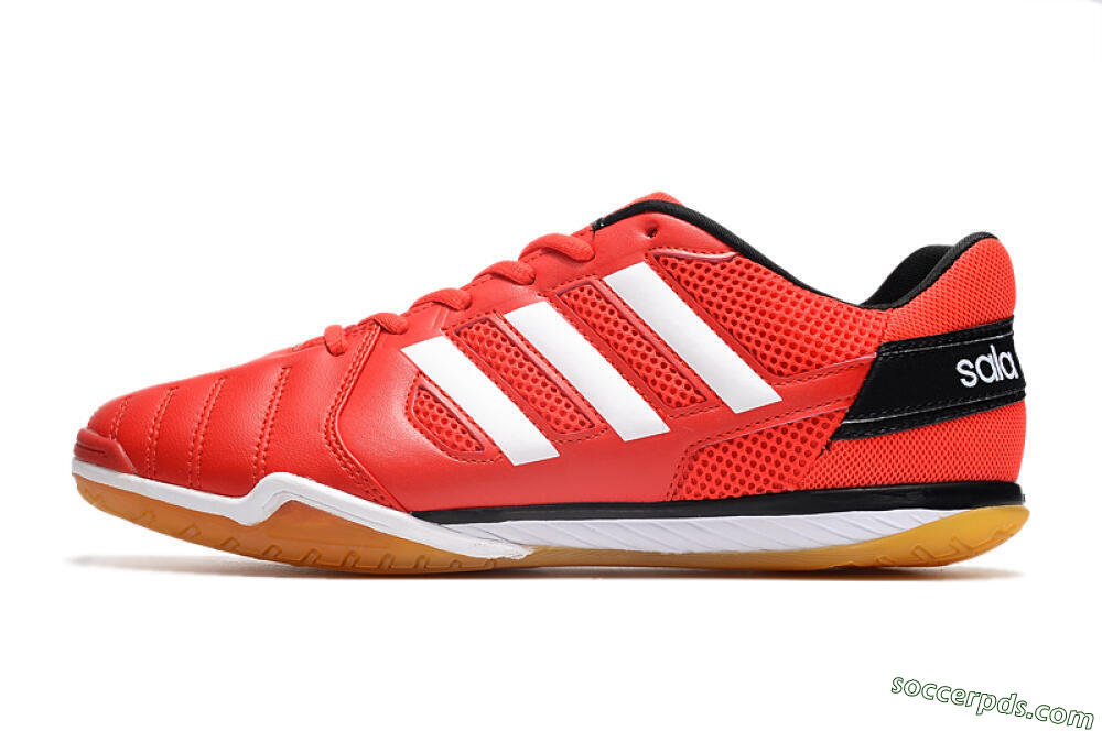 Adidas Top Sala IC Low-Tops Football Shoes - Red/White/Black 2