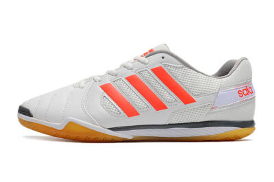 Adidas Top Sala IC Low-Tops Football Shoes - White/Red/Black