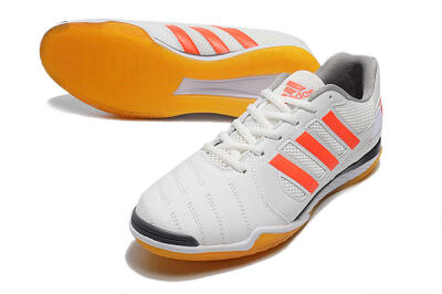 Adidas Top Sala IC Low-Tops Football Shoes - White/Red/Black
