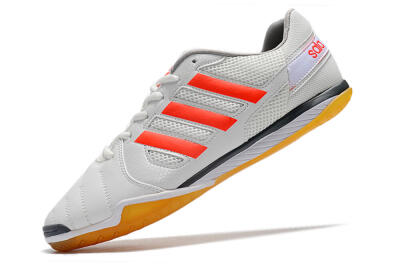 Adidas Top Sala IC Low-Tops Football Shoes - White/Red/Black