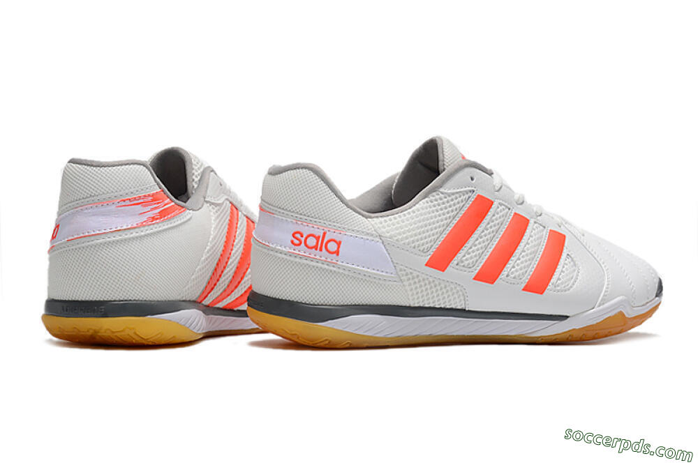 Adidas Top Sala IC Low-Tops Football Shoes - White/Red/Black 6