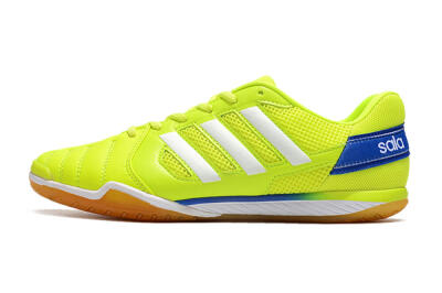 Adidas Top Sala IC Low-Tops Football Shoes - Yellow/White/Blue