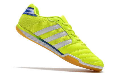 Adidas Top Sala IC Low-Tops Football Shoes - Yellow/White/Blue