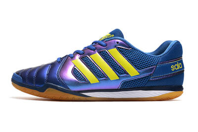 Adidas Top Sala IC Low-Tops Football Shoes - Blue/Yellow/White