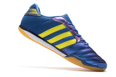 Adidas Top Sala IC Low-Tops Football Shoes - Blue/Yellow/White