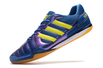 Adidas Top Sala IC Low-Tops Football Shoes - Blue/Yellow/White