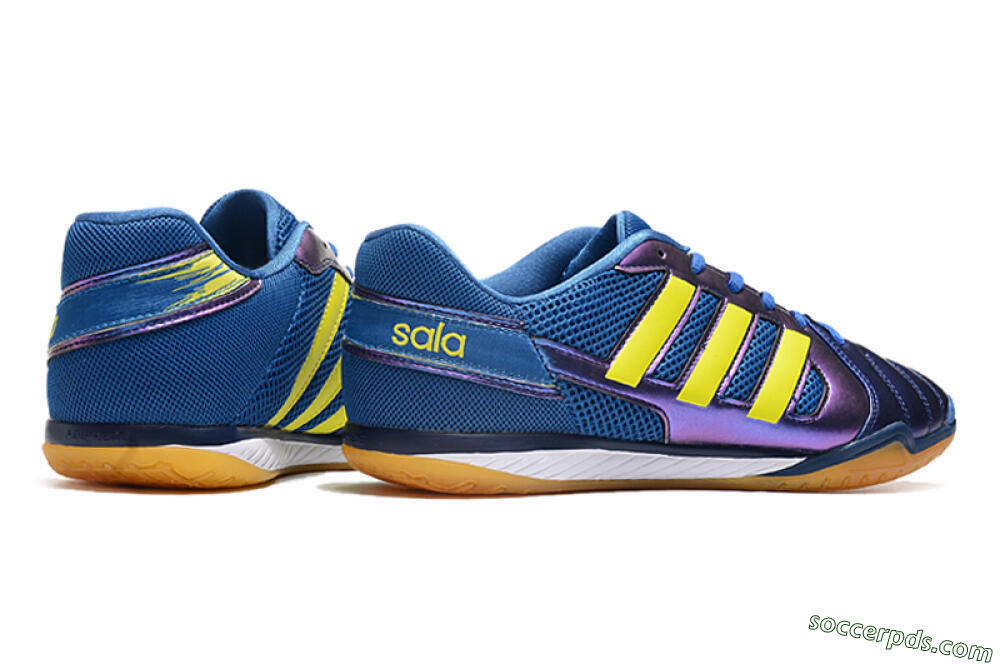 Adidas Top Sala IC Low-Tops Football Shoes - Blue/Yellow/White 6