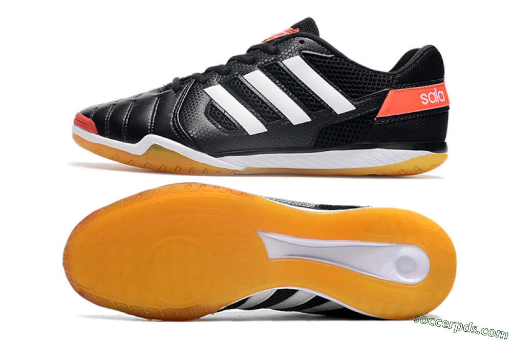 Adidas Top Sala IC Low-Tops Football Shoes - Black/White/Red 0