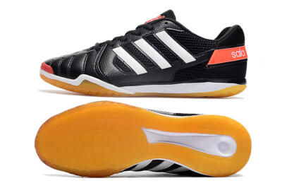 Adidas Top Sala IC Low-Tops Football Shoes - Black/White/Red