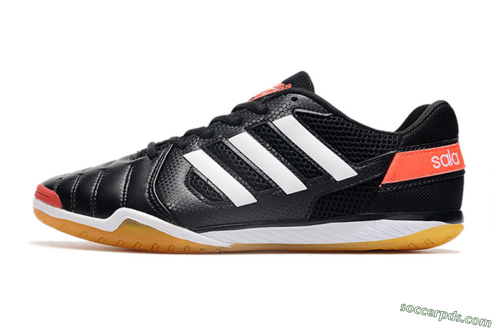 Adidas Top Sala IC Low-Tops Football Shoes - Black/White/Red 2
