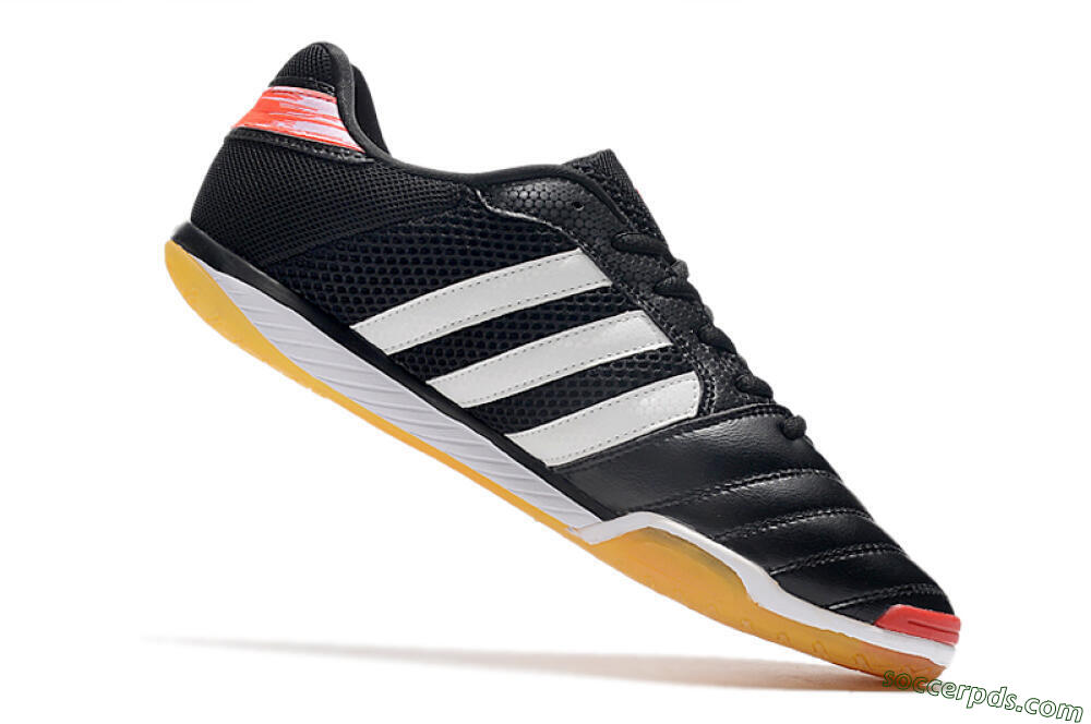 Adidas Top Sala IC Low-Tops Football Shoes - Black/White/Red 4