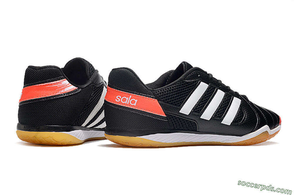 Adidas Top Sala IC Low-Tops Football Shoes - Black/White/Red 6
