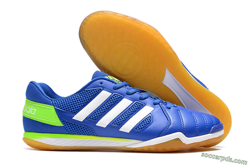 Adidas Top Sala IC Low-Tops Football Shoes - Blue/White/Yellow 1