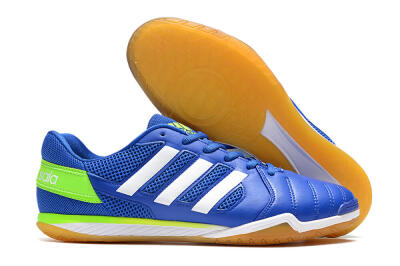 Adidas Top Sala IC Low-Tops Football Shoes - Blue/White/Yellow