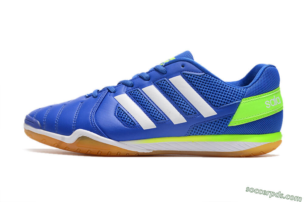 Adidas Top Sala IC Low-Tops Football Shoes - Blue/White/Yellow 2