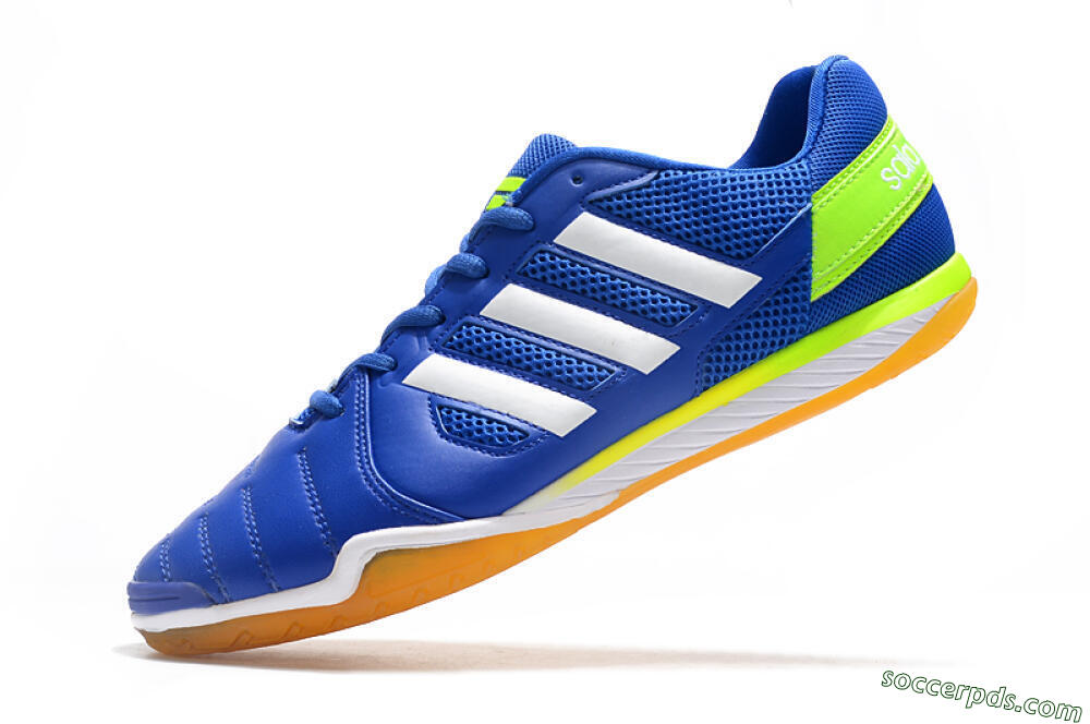 Adidas Top Sala IC Low-Tops Football Shoes - Blue/White/Yellow 5
