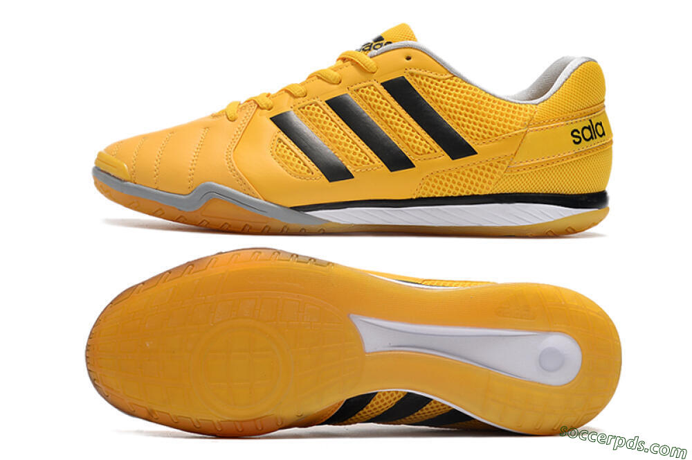 Adidas Top Sala IC Low-Tops Football Shoes - Yellow/Black/White 0