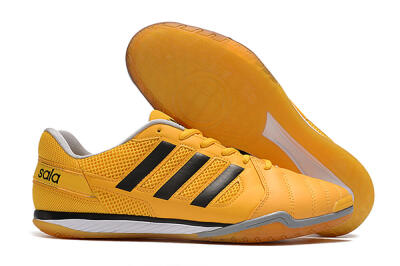 Adidas Top Sala IC Low-Tops Football Shoes - Yellow/Black/White