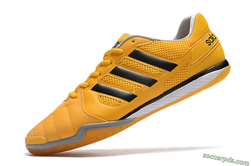 Adidas Top Sala IC Low-Tops Football Shoes - Yellow/Black/White 5