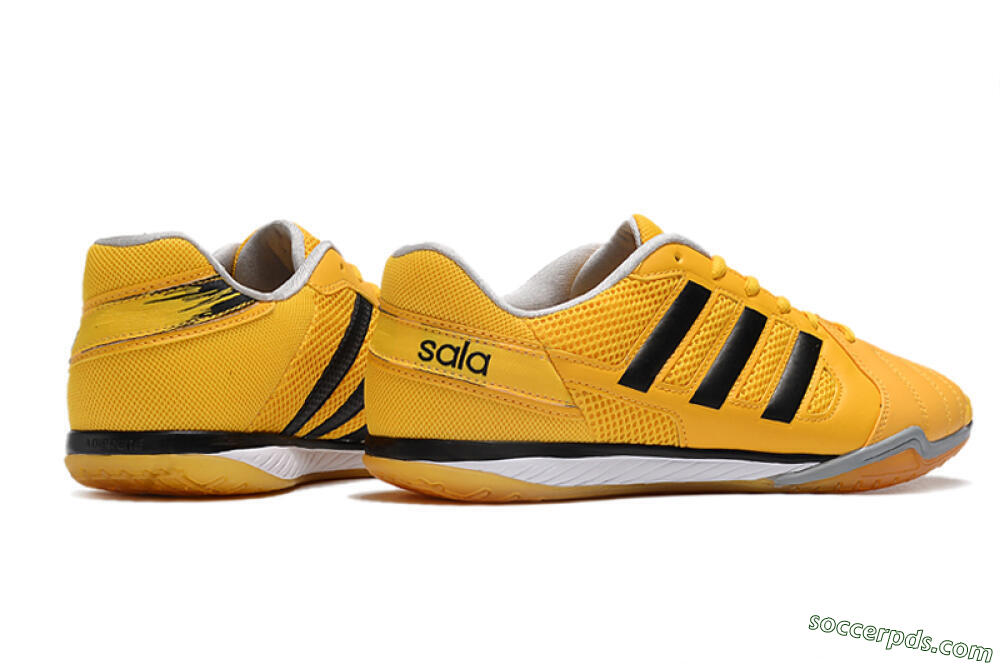 Adidas Top Sala IC Low-Tops Football Shoes - Yellow/Black/White 6