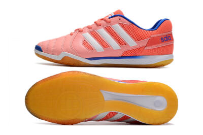 Adidas Top Sala IC Low-Tops Football Shoes - Pink/White/Blue