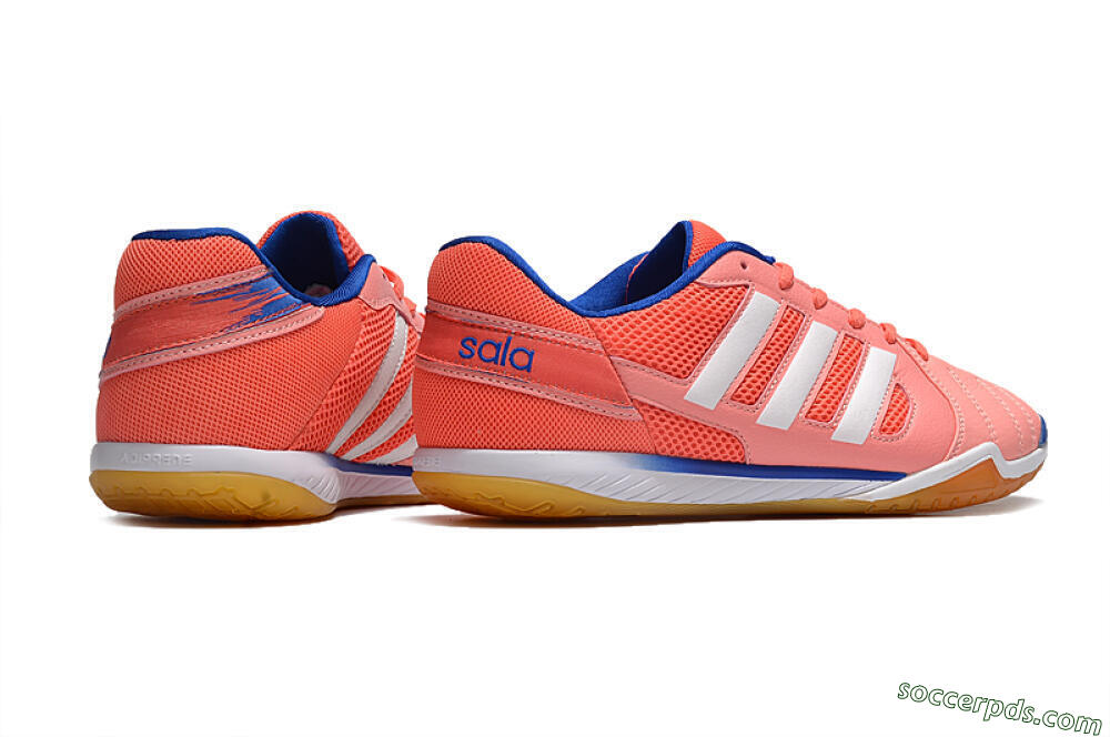 Adidas Top Sala IC Low-Tops Football Shoes - Pink/White/Blue 6