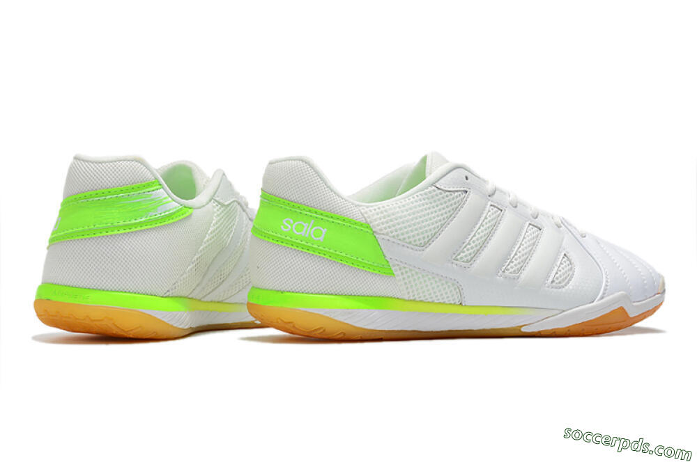 Adidas Top Sala IC Low-Tops Football Shoes - White/Yellow 6